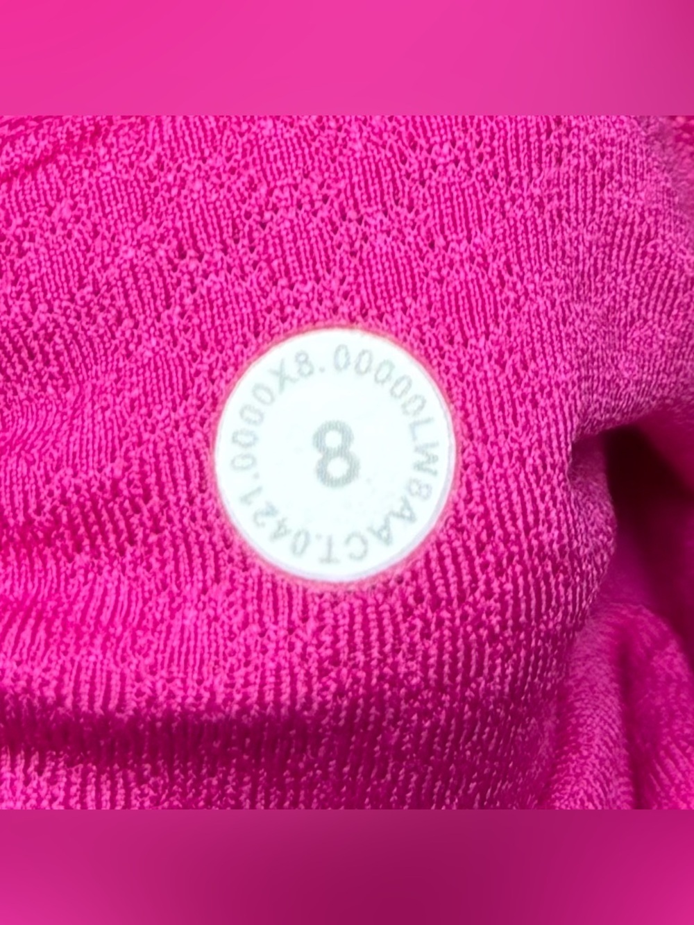 Lululemon Pace Rival Mid Rise Skirt Skort In Ripened Raspberry Size 8 - Picture 7 of 7